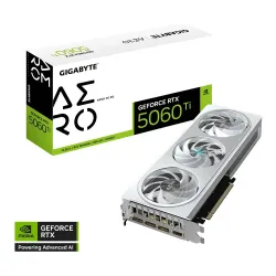 GIGABYTE GeForce RTX 5060 Ti AERO OC Graphics Card GIGABYTE GeForce RTX 5060 Ti AERO OC Graphics Card