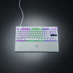 Razer Huntsman V3 Pro Tenkeyless – White (US) Esports Gaming Keyboard Razer Huntsman V3 Pro Tenkeyless – White (US) Esports Gaming Keyboard