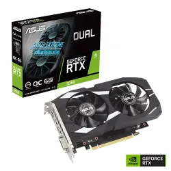 ASUS Dual GeForce RTX 3050 OC Edition 6GB GDDR6 Graphics Card ASUS Dual GeForce RTX 3050 OC Edition 6GB GDDR6 Graphics Card