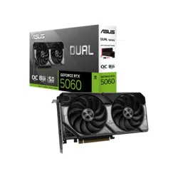 ASUS Dual GeForce RTX 5060 8GB GDDR7 OC Edition Graphics Card ASUS Dual GeForce RTX 5060 8GB GDDR7 OC Edition Graphics Card