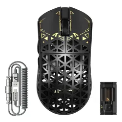 ATTACK SHARK R5 Ultra Carbon Fiber Wireless 8K PAW3950MAX Gaming Mouse Black ATTACK SHARK R5 Ultra Carbon Fiber Wireless 8K PAW3950MAX Gaming Mouse Black