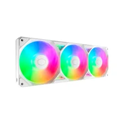 Cool Master SickleFlow Edge 120 ARGB 3-pack Fan Kit White Edition Cool Master SickleFlow Edge 120 ARGB 3-pack Fan Kit White Edition