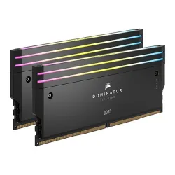 Corsair DOMINATOR TITANIUM RGB 96GB DDR5 CL40 Intel Memory Kit Black