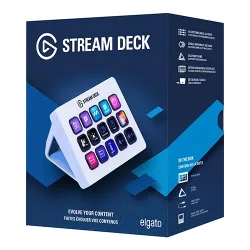 Corsair Elgato Stream Deck MK2 Live Production Controller White