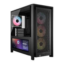 Corsair FRAME 4000D LCD RS ARGB Premium Mid-Tower PC Case Black