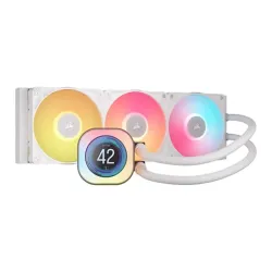 Corsair iCUE LINK TITAN 360 RX LCD Liquid CPU Cooler White Corsair iCUE LINK TITAN 360 RX LCD Liquid CPU Cooler White
