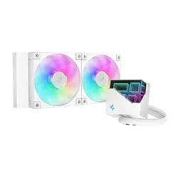 DEEPCOOL AIO Liquid Cooler LT240 A-RGB White DEEPCOOL AIO Liquid Cooler LT240 A-RGB White