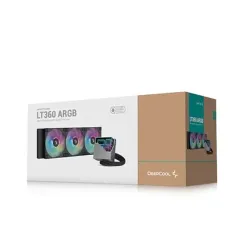 DEEPCOOL AIO Liquid Cooler LT360 A-RGB Black DEEPCOOL AIO Liquid Cooler LT360 A-RGB Black