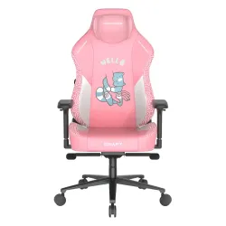 DXRACER CRAFT Series Hello Cat Pink Gaming Chair DXRACER CRAFT Series Hello Cat Pink Gaming Chair