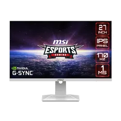 MSI G274QRFW 27-Inch QHD Flat Gaming Monitor White Equipped with a 2560 x 1440 MSI G274QRFW 27-Inch QHD Flat Gaming Monitor White Equipped with a 2560 x 1440