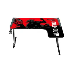 GAMEON Call Of Duty (COD) Phantom XL-R Series L-Shaped Gaming Desk Black/Red GAMEON Call Of Duty (COD) Phantom XL-R Series L-Shaped Gaming Desk Black/Red