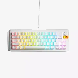 Glorious GMMK 3 HE 65% Prebuilt Wired Gaming Keyboard White Glorious GMMK 3 HE 65% Prebuilt Wired Gaming Keyboard White