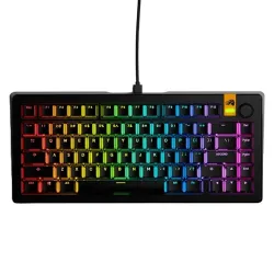 Glorious GMMK 3 HE 75% Prebuilt Wired Gaming Keyboard Black Glorious GMMK 3 HE 75% Prebuilt Wired Gaming Keyboard Black