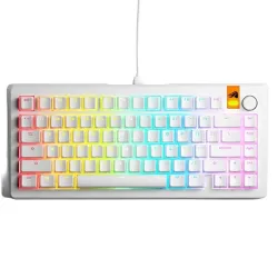 Glorious GMMK 3 HE 75% Prebuilt Wired Gaming Keyboard White Glorious GMMK 3 HE 75% Prebuilt Wired Gaming Keyboard White