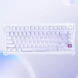 GravaStar Mercury K1 75% Wireless Mechanical Keyboard Lavender Purple