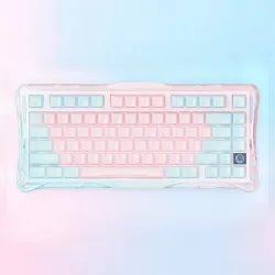 GravaStar Mercury K1 Lite 75% Gaming Keyboard Lumen Rose Tri-Mode
