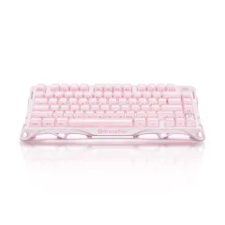 Gravastar Mercury K1 Special Edition Sakura Pink Gaming Keyboard