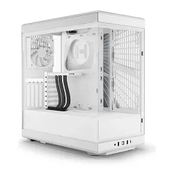 HYTE Y40 Modern Aesthetic Panoramic Mid-Tower ATX Snow White Gaming PC Case