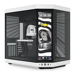 HYTE Y70 Touch Infinite Mid-Tower Panda PC Case HYTE Y70 Touch Infinite Mid-Tower Panda PC Case