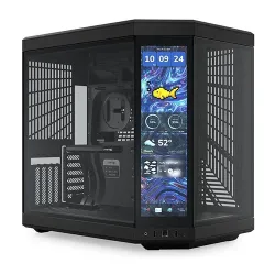 HYTE Y70 Touch Infinite Mid-Tower Pitch Black PC Case HYTE Y70 Touch Infinite Mid-Tower Pitch Black PC Case
