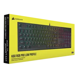 Corsair K60 RGB PRO Mechanical Gaming Keyboard Corsair K60 RGB PRO Mechanical Gaming Keyboard