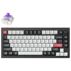 Keychron Q1 HE QMK Wireless Custom Keyboard Carbon Black Keychron Q1 HE QMK Wireless Custom Keyboard Carbon Black