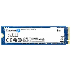 Kingston NV3 NVMe PCIe Gen 4.0 1TB SSD Kingston NV3 NVMe PCIe Gen 4.0 1TB SSD