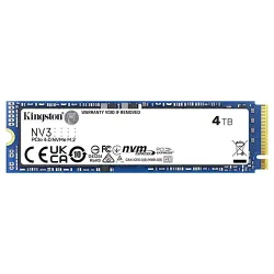 Kingston NV3 NVMe PCIe Gen 4.0 4TB SSD Kingston NV3 NVMe PCIe Gen 4.0 4TB SSD