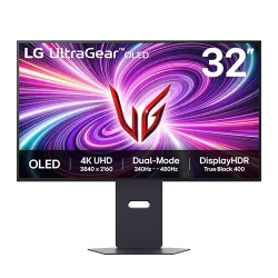 LG UltraGear 32 Inch Dual-Mode OLED Gaming Monitor