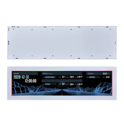 Lian Li 8.8 Inch Universal Screen (US88v1) White Lian Li 8.8 Inch Universal Screen (US88v1) White