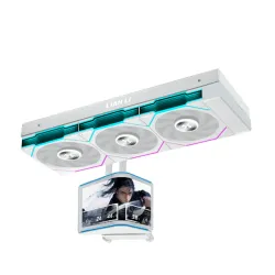 Lian li HydroShift II OLED Curved 360P28 Liquid Cooler White Lian li HydroShift II OLED Curved 360P28 Liquid Cooler White