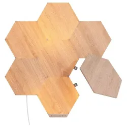 Nanoleaf Elements Hexagon Starter Kit 7 Pack Brown