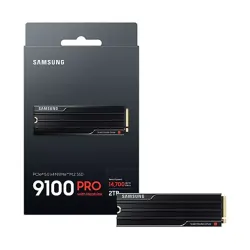 SAMSUNG 9100 PRO Heatsink PCIe 5.0 NVMe M.2 Internal SSD