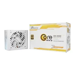 Seasonic Core 650W 80PLUS Gold Power Supply White