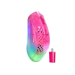 Steelseries Aerox 3 Wireless Gen 2 Gaming Mouse Magenta Haze Steelseries Aerox 3 Wireless Gen 2 Gaming Mouse Magenta Haze