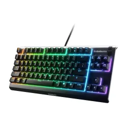 SteelSeries Apex 3 TKL Wired Membrane Gaming Keyboard Black SteelSeries Apex 3 TKL Wired Membrane Gaming Keyboard Black
