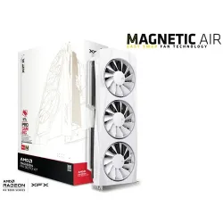 XFX Quicksilver AMD Radeon RX 9070XT White Magnetic Air Edition Graphics Card